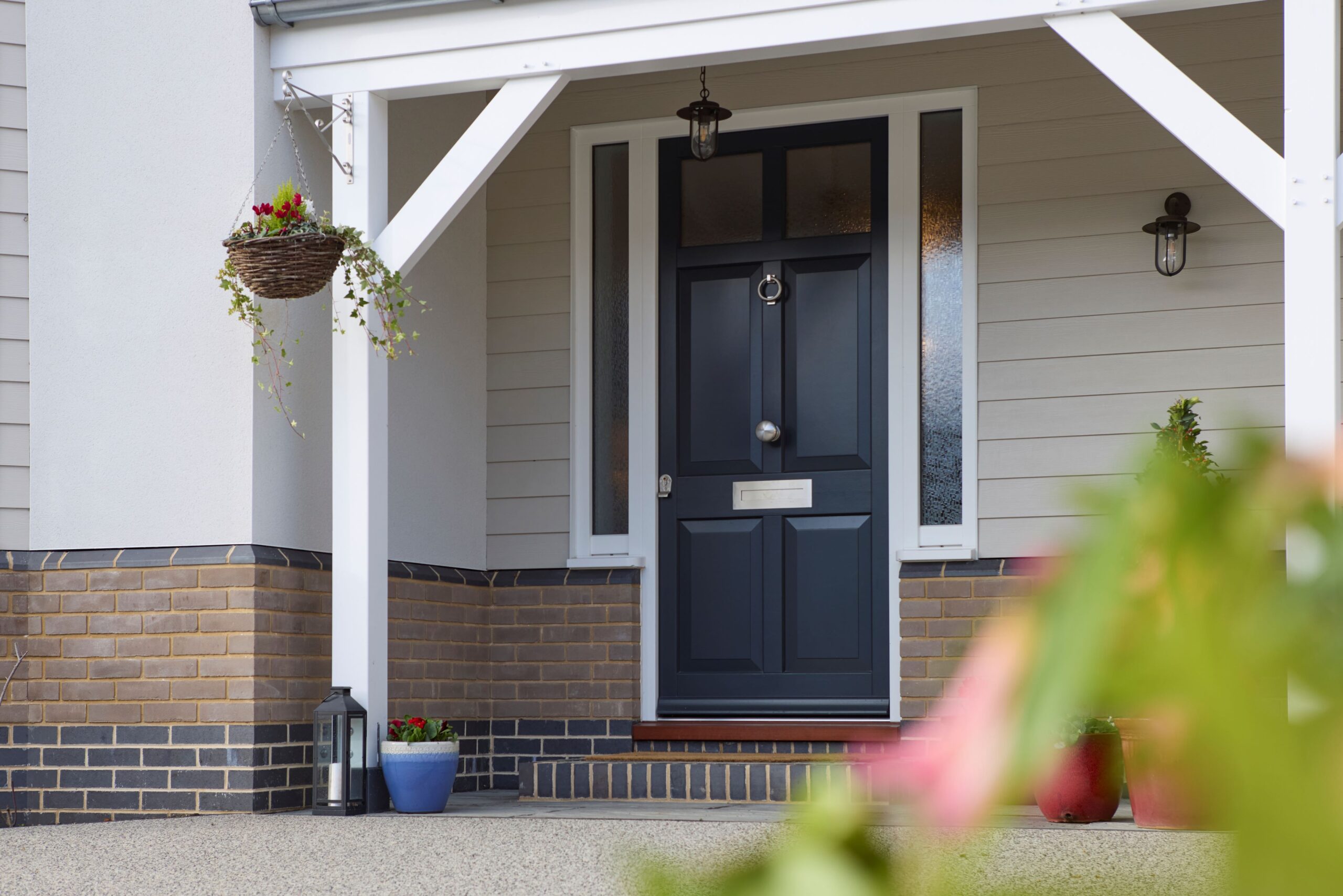 6-panel-wooden-front-door-with-two-glass-panels