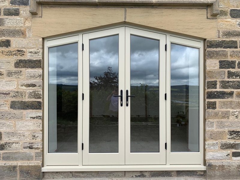 angle-arched-french-doors