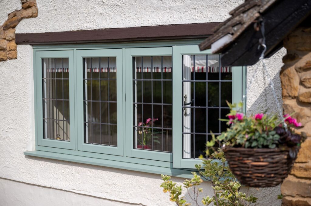 green-pvc-casement-windows-4-panes