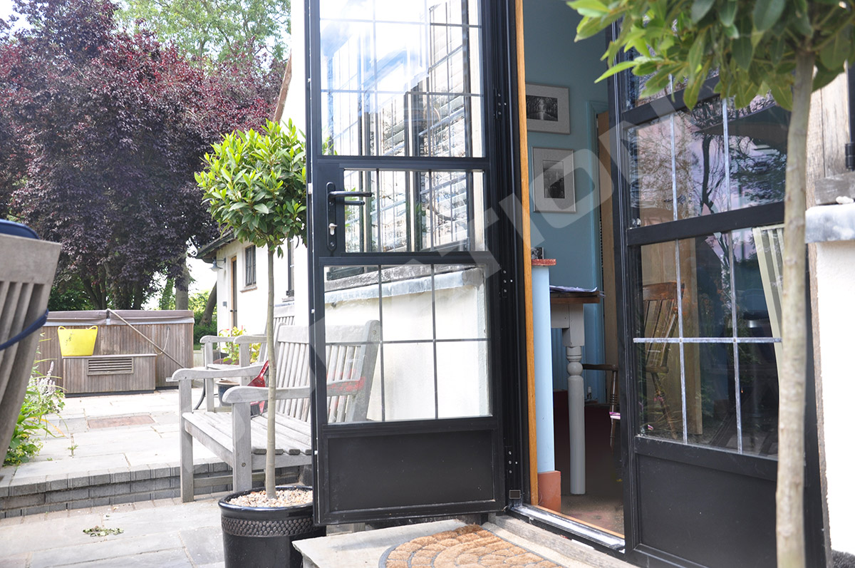 heritage_black_steel_door_open