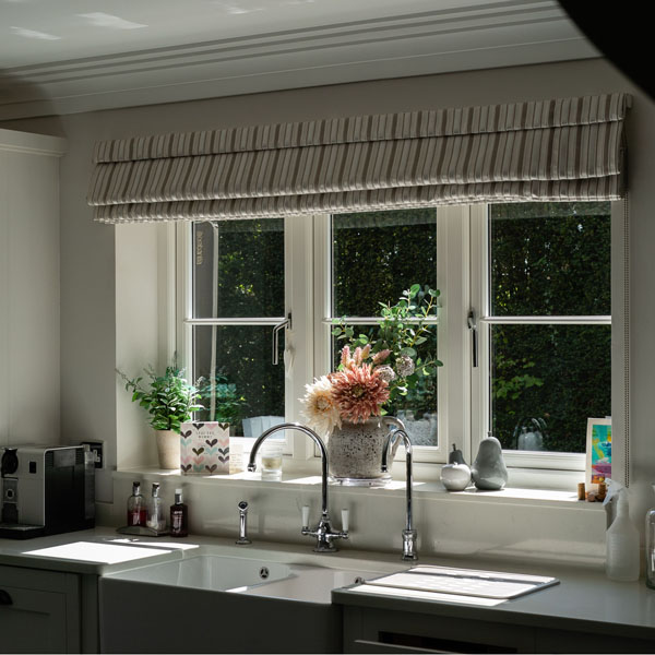 wood look pvc casement window